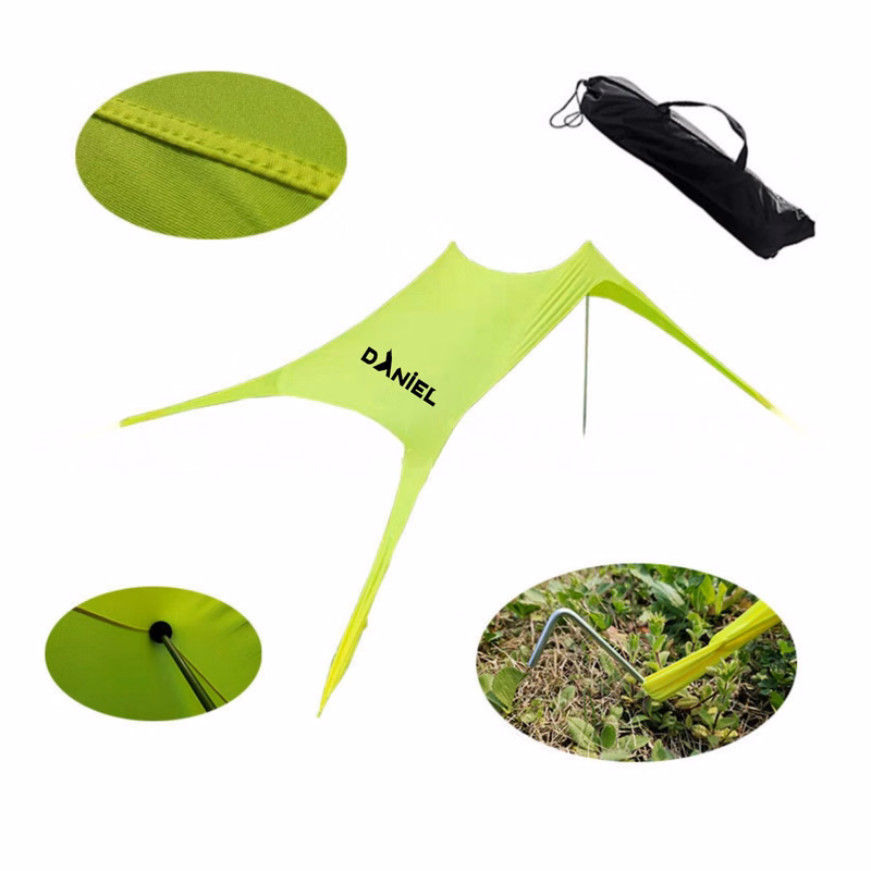 82.7" x 63" x 59" Outdoor Portable Cordless Lyca Canopy