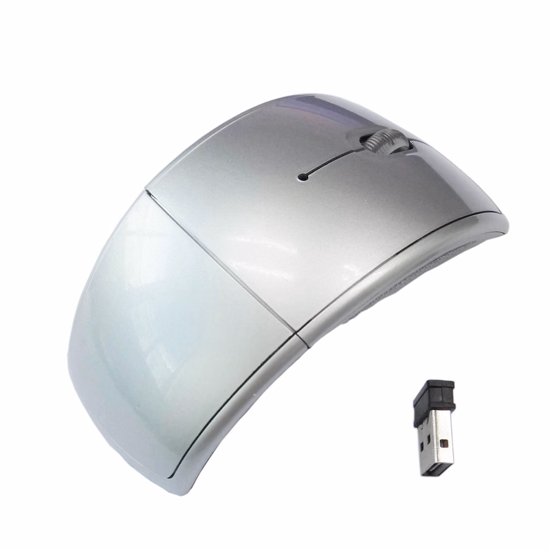 Allen Glossy Wireless Folding Mouse