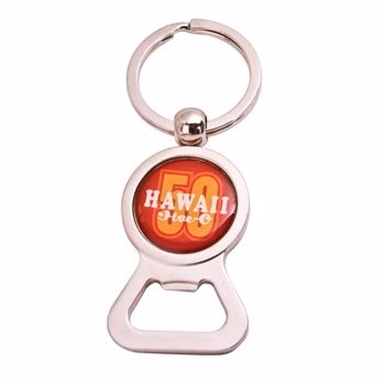 Zinc Keychain - Bottle Opener