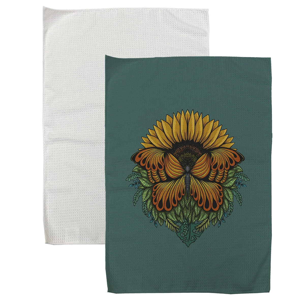 Sublimation Waffle Weave Golf Towel 1