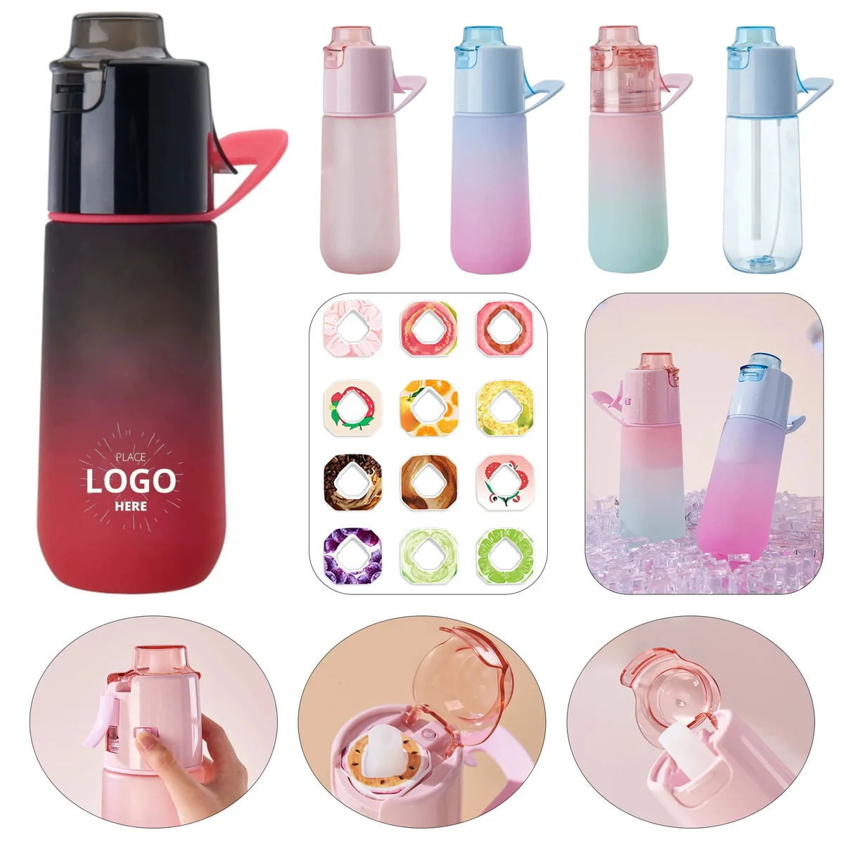 Two Color Fragrance Spray Water Cup 1