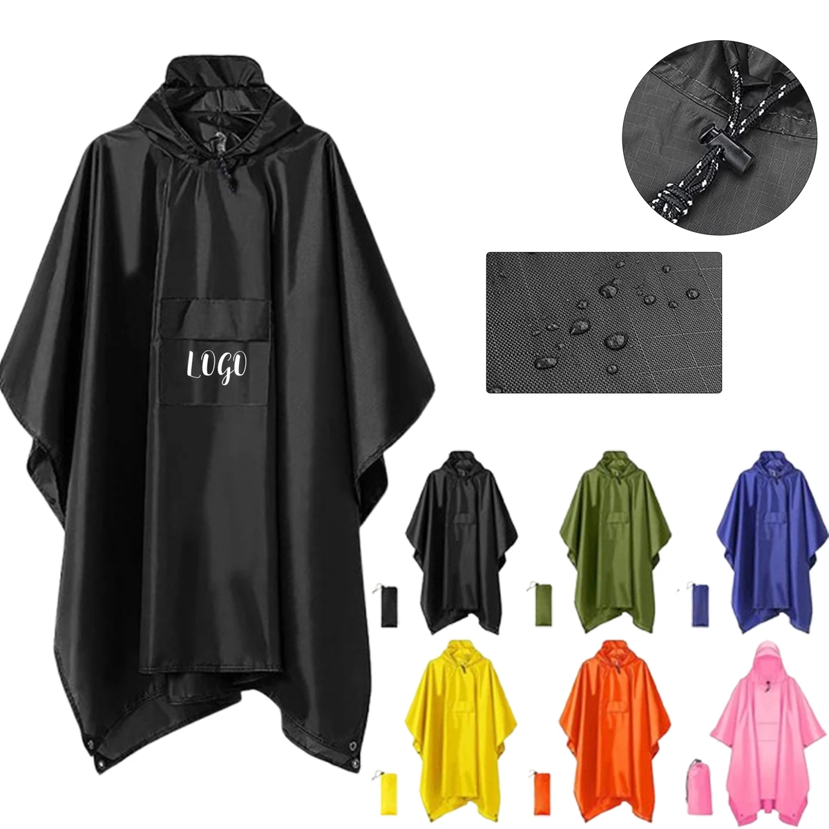 Waterproof Unisex Rain Jacket 1