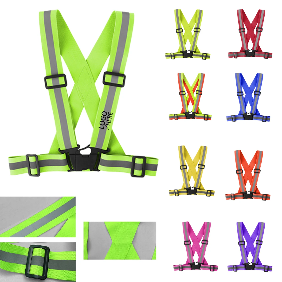 Reflective Poly Strap 1