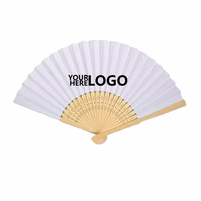 Portable Wooden Frame Paper Fan