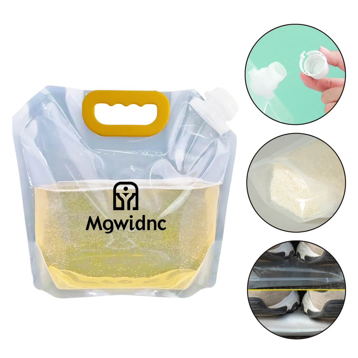 2.5L Transparent Beer Bag with 33mm Spout 1
