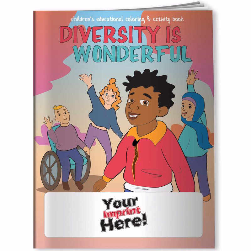 Coloring Book - Diversity is Wonderful