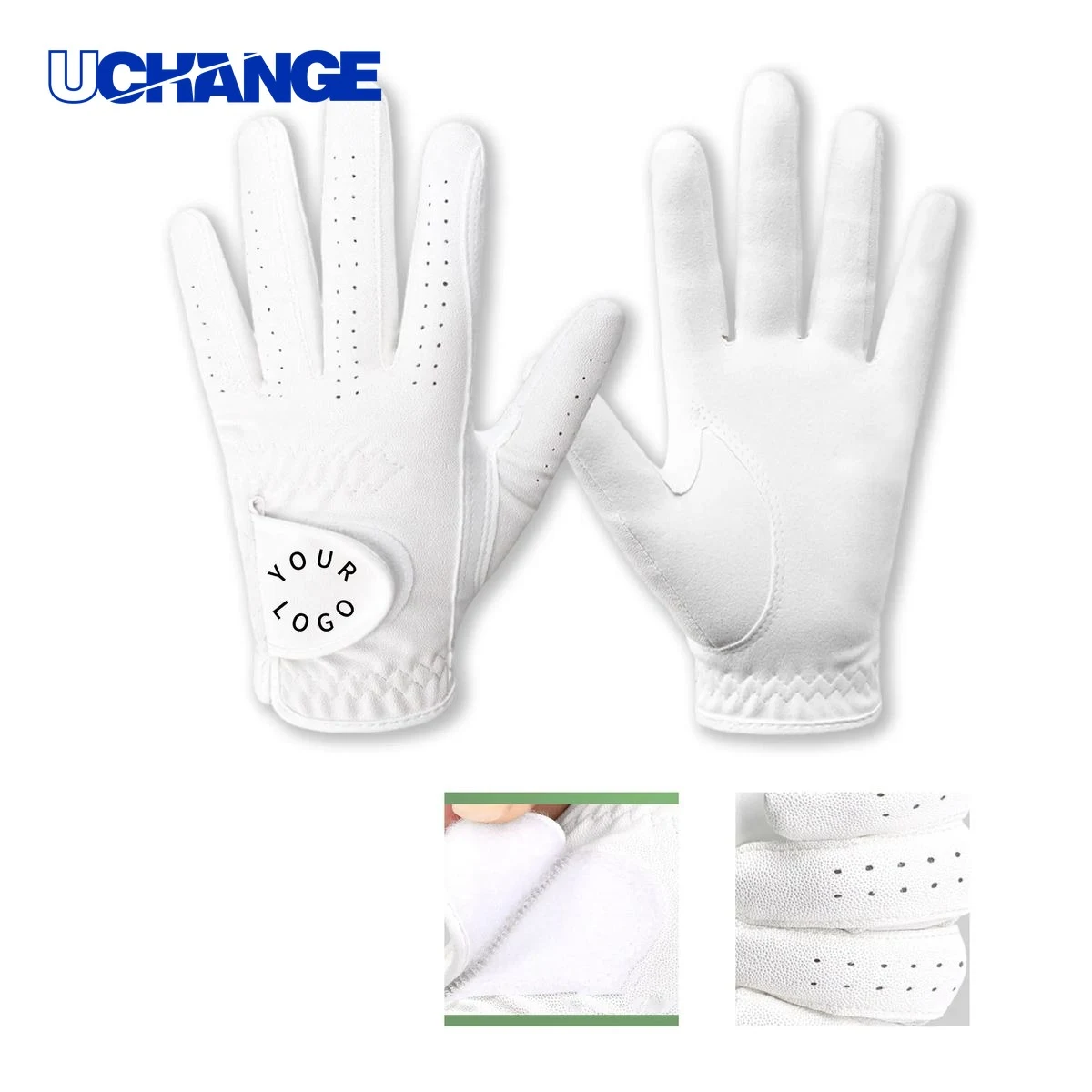Breathable Suede Golf Gloves for Better Grip 1