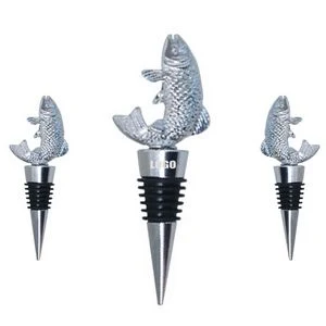 Stylish Fish Wine Cork Bottle Stopper 1
