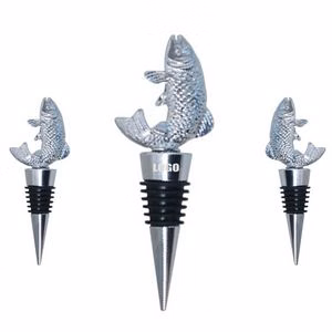 Stylish Fish Wine Cork Bottle Stopper