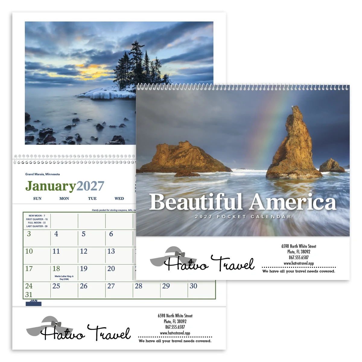 Triumph® Calendars Beautiful America Pocket Calendar 1