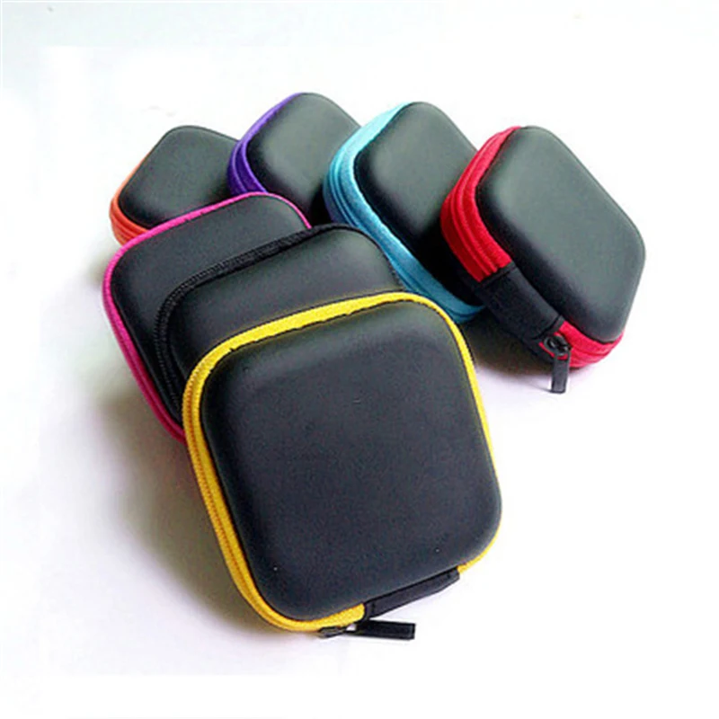 Square Earphone Storage Case 1