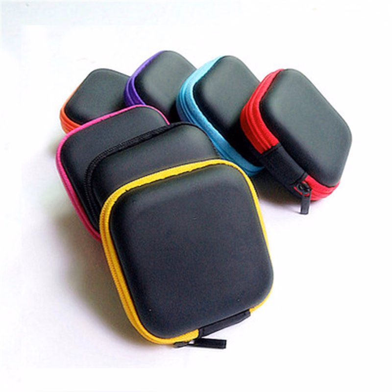 Square Earphone Storage Case