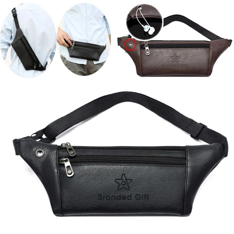 PU Leather Waist Bag Travel Cross body Fanny Bum Pouch 1