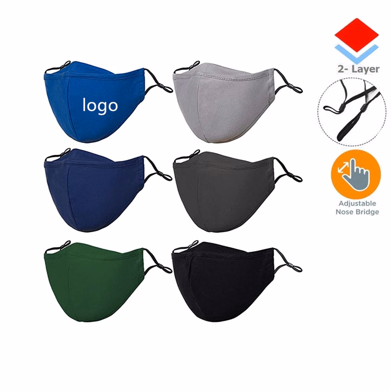 Washable Reusable Fabric Cloth Face Mask