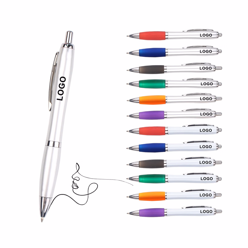 Promotional Multi-Color Ballpoint Pen MOQ 50PCS