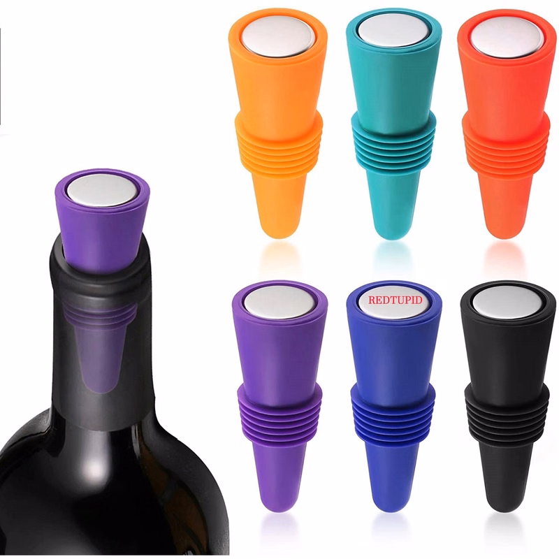 Silicone Reusable Sparkling Wine Bottle Stopper