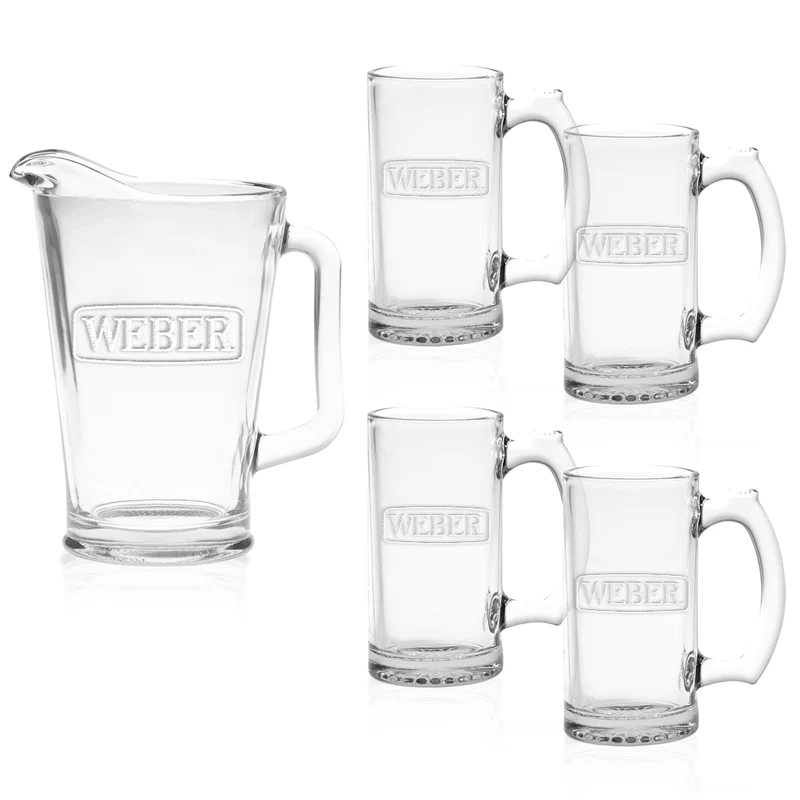 Pitcher & Thumbprint Mug Set 1