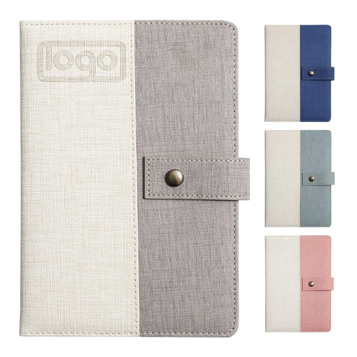 A5 PU Leather Magnetic Snap Notebook 1