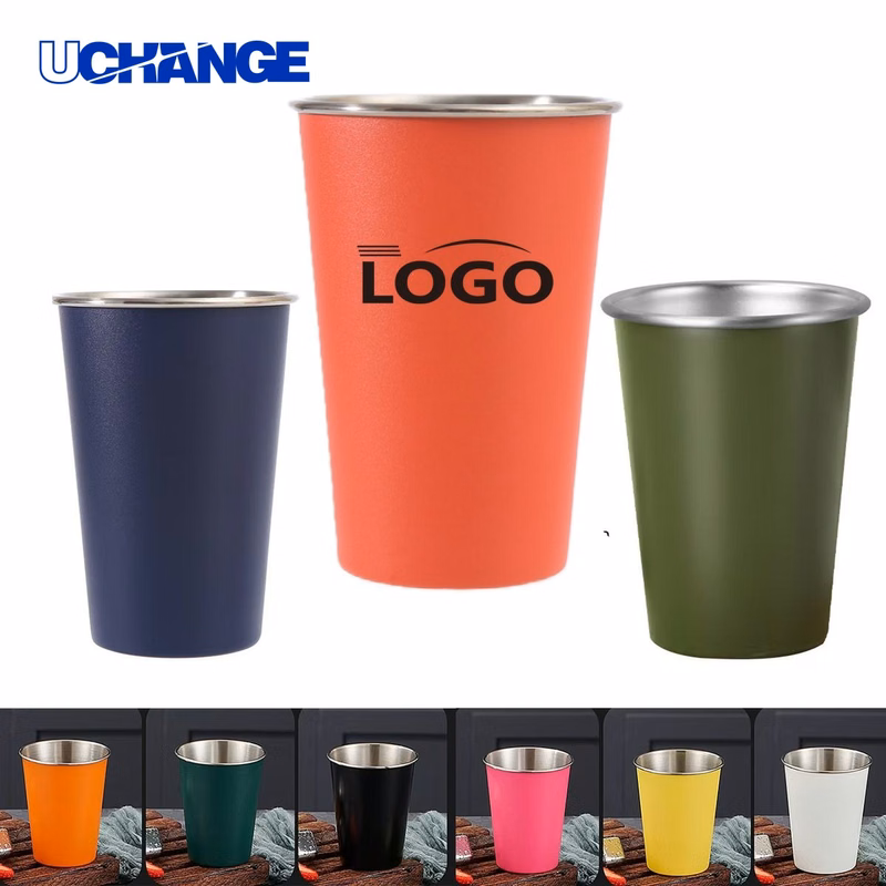 Stainless Steel Cup Container (16 Oz)