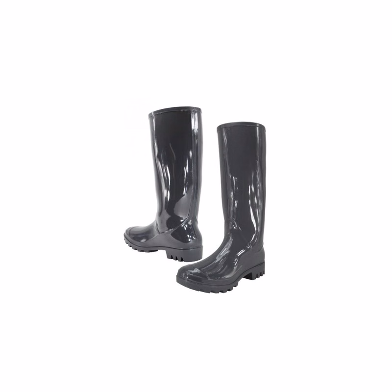 Women's Rubber Rain Boots - Gray Size 6-11