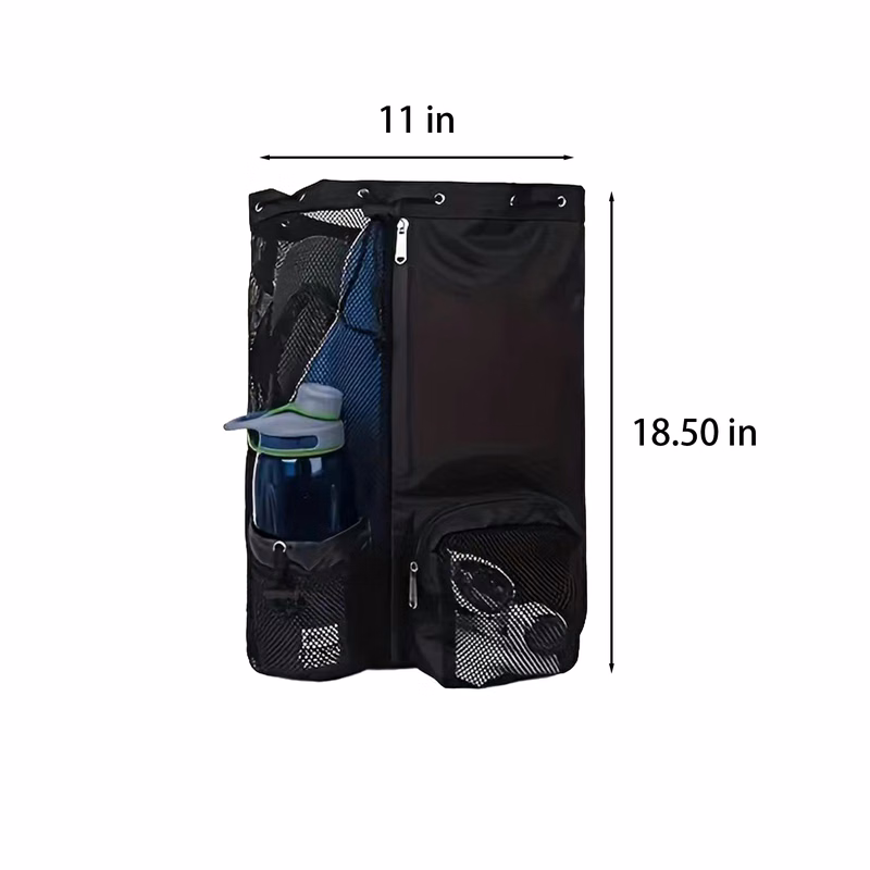 Nylon Wet Bag Backpack with Drawstring