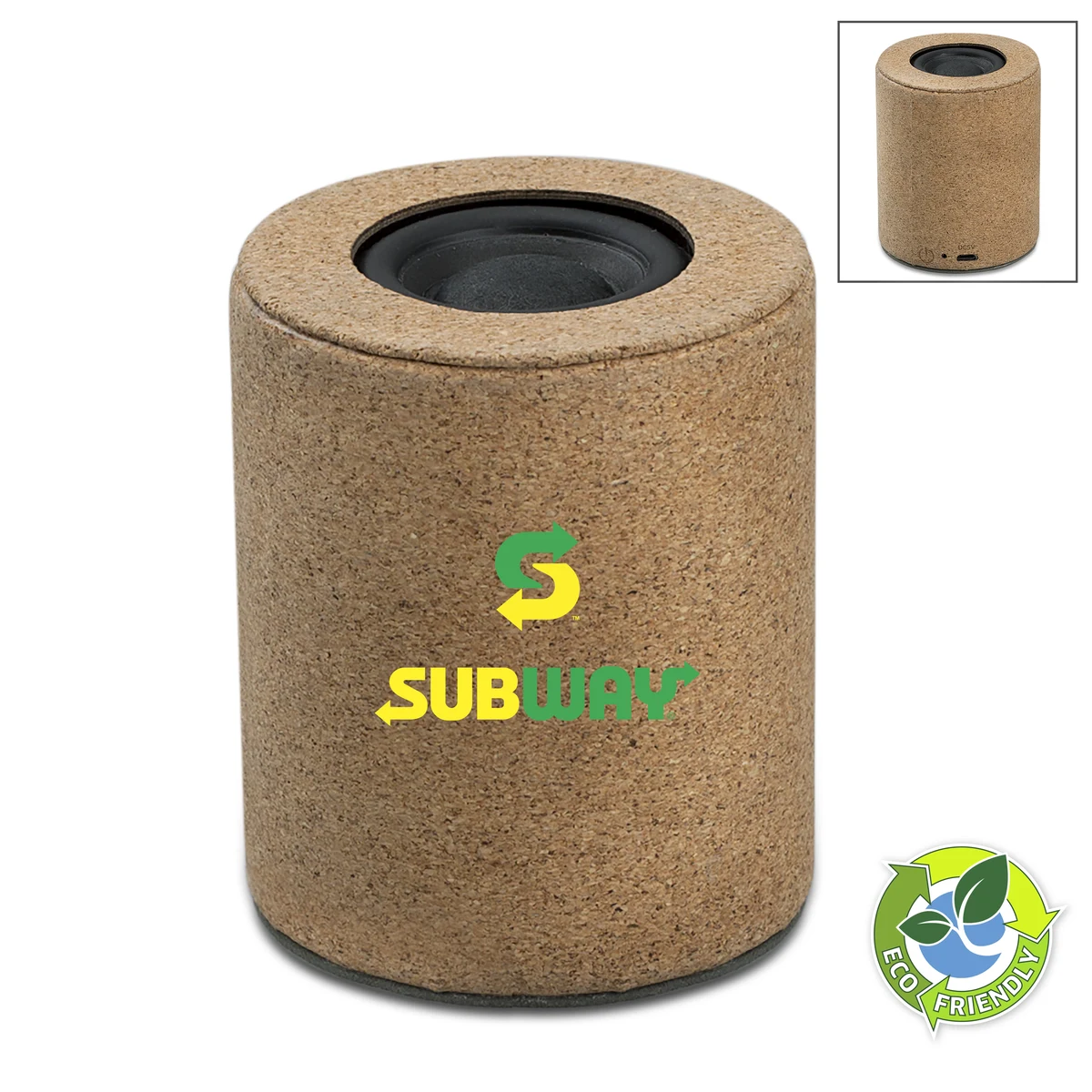 Full-Color Cork Eco-Friendly Bluetooth Speaker 1
