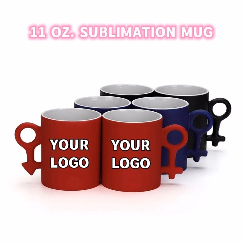 11 oz. Color Changing Ceramic Mug for Couples