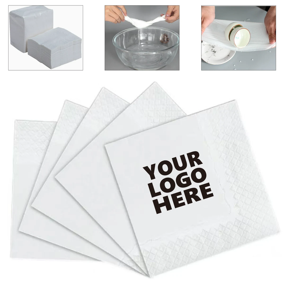 Double-Ply Disposable Paper Towel 1