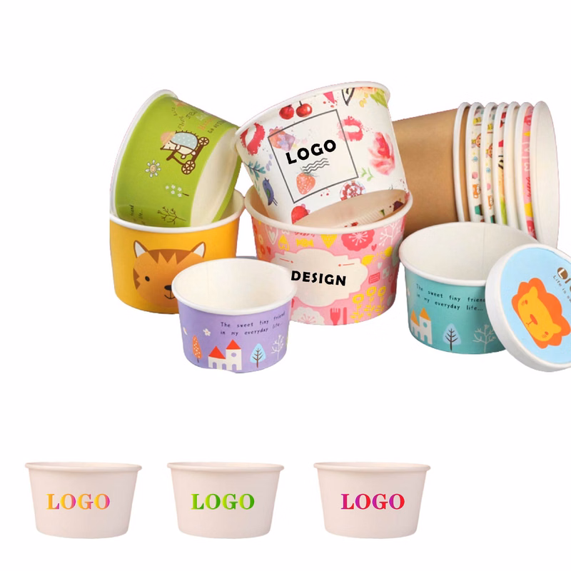 MOQ 300 pcs Disposable Dessert Bowls