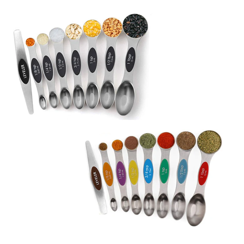 8pcs Magnetic Measuring Spoons Set 1