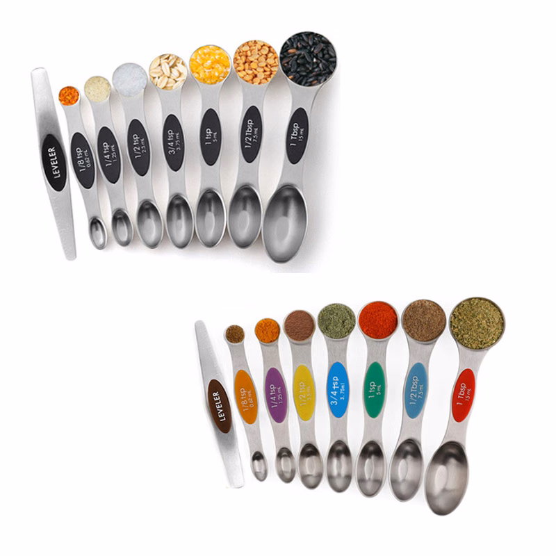 8pcs Magnetic Measuring Spoons Set