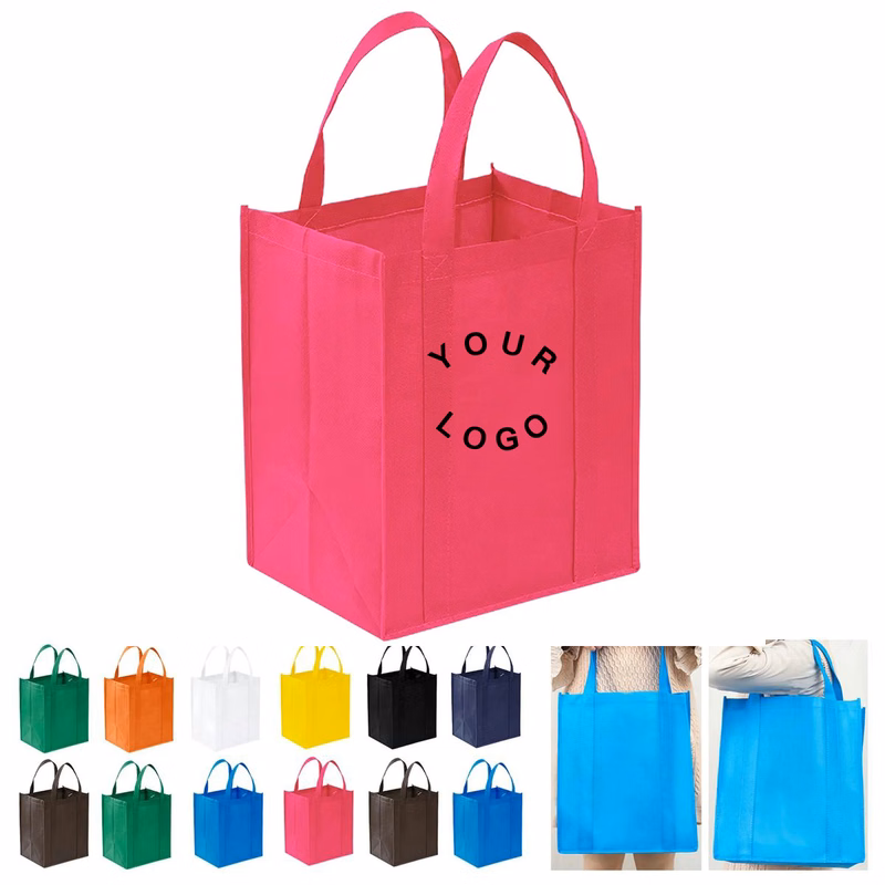 Lightweight Large Non Woven Tote For Reuse