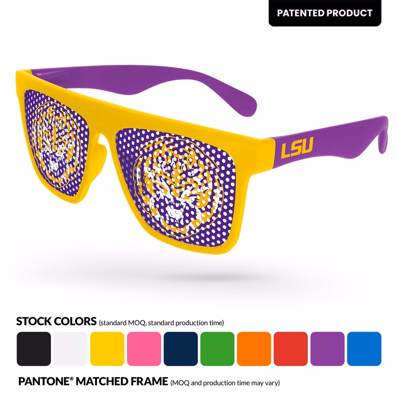 2-Tone Laser Pinhole Sunglasses