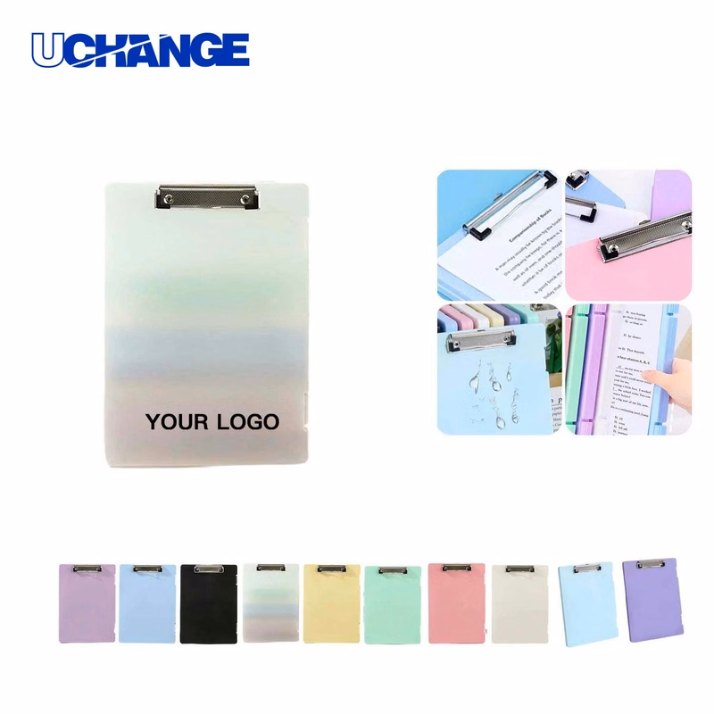Plastic Clipboard Folder Organizer with Stationery Storage
