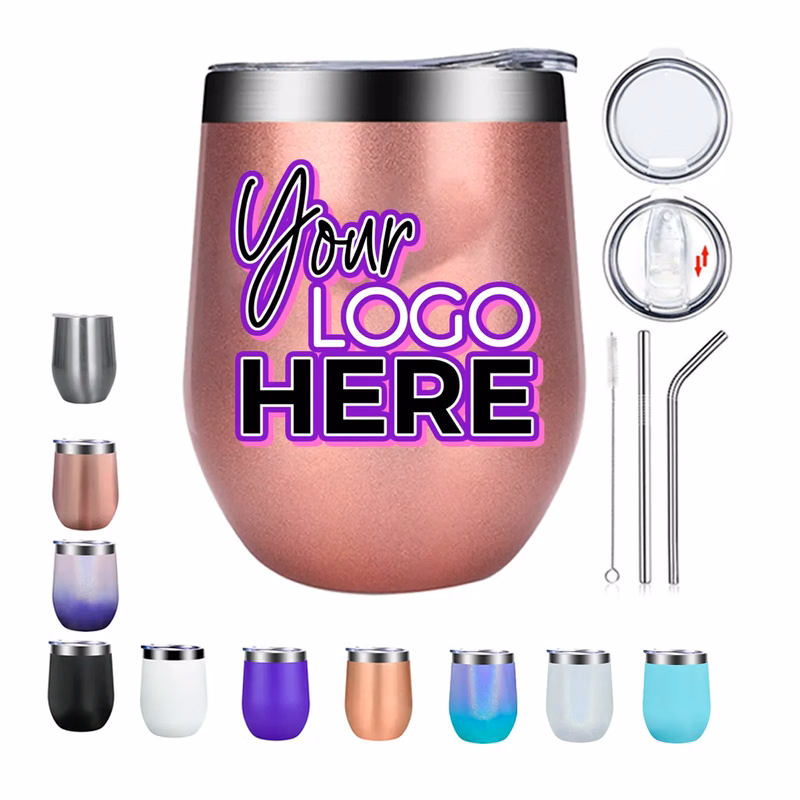 Stainless Steel Insulated Coffee Pot Belly Mug 12 oz