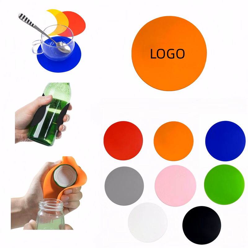 Multi-function Silicone Bottle Opener Coaster