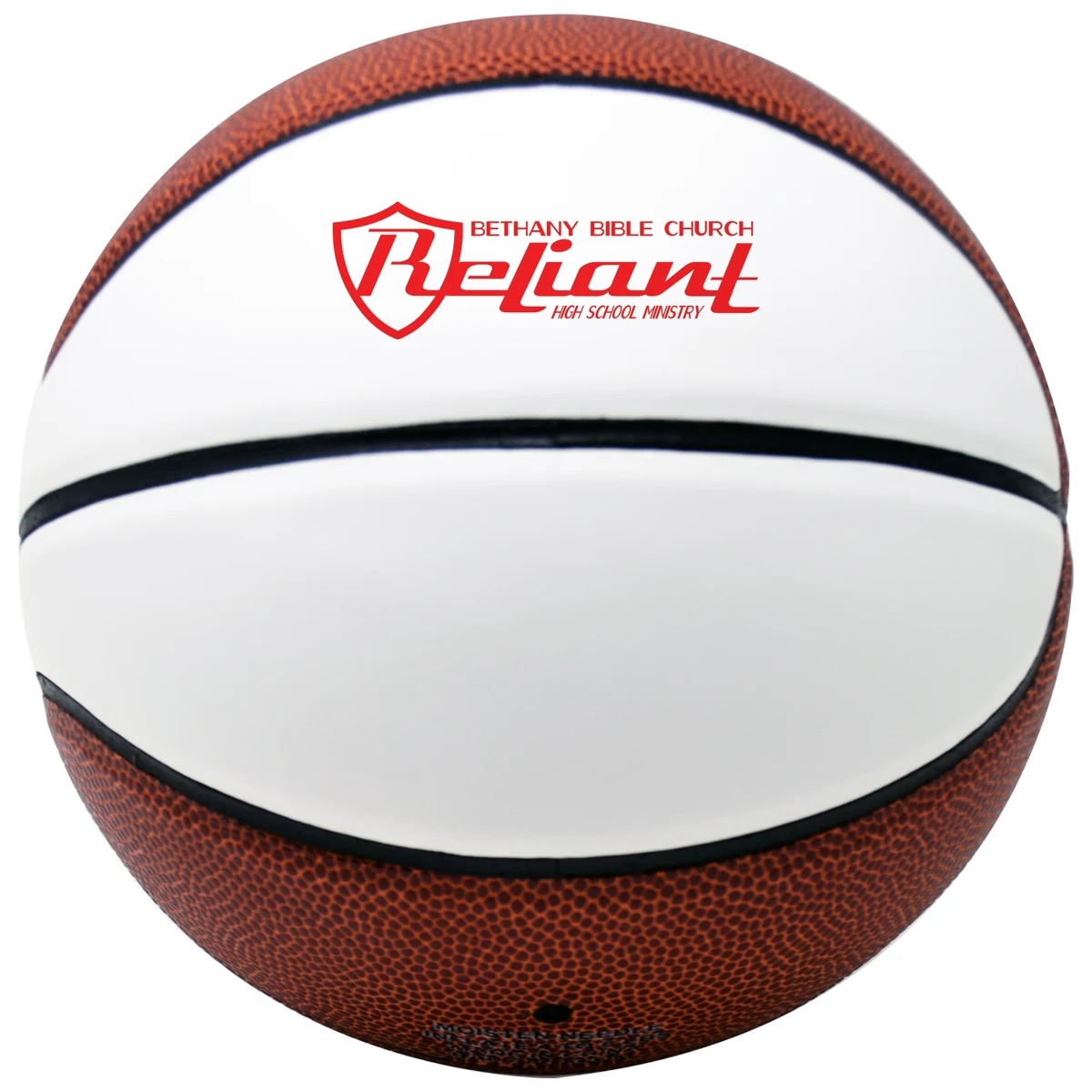 Autograph Basketball with Two White Panels 1