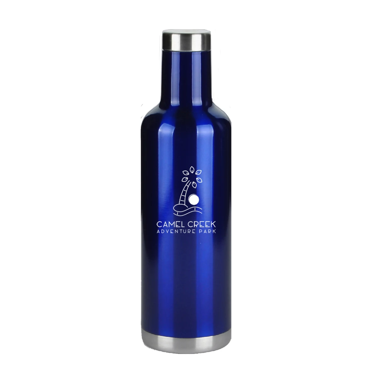 25 oz. Stainless Steel Vacuum Insulated Wine Bottles, custom water bottle with logo imprint 1