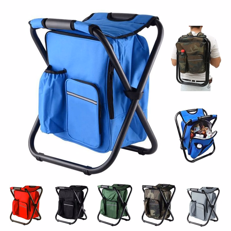 Camping Stool with Insulated Bag