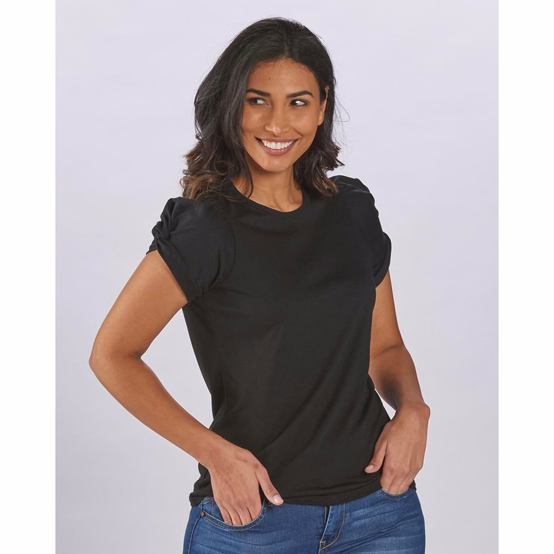 Women's Puff Sleeve T-Shirt - T28