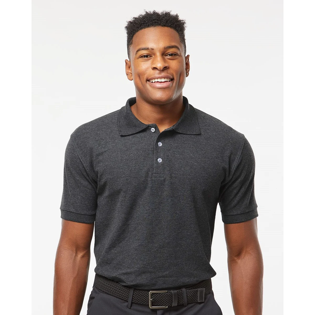 Men's 50/50 Sport Pique Polo - 400 1