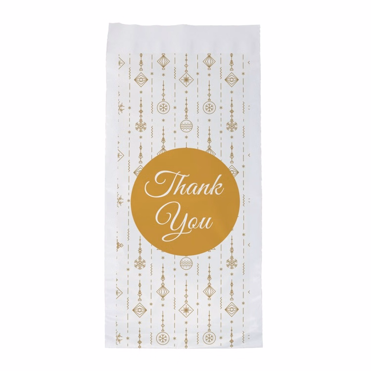 Holiday Gold Seasonal Predesigned Poly Mailer (6.75 x 12)
