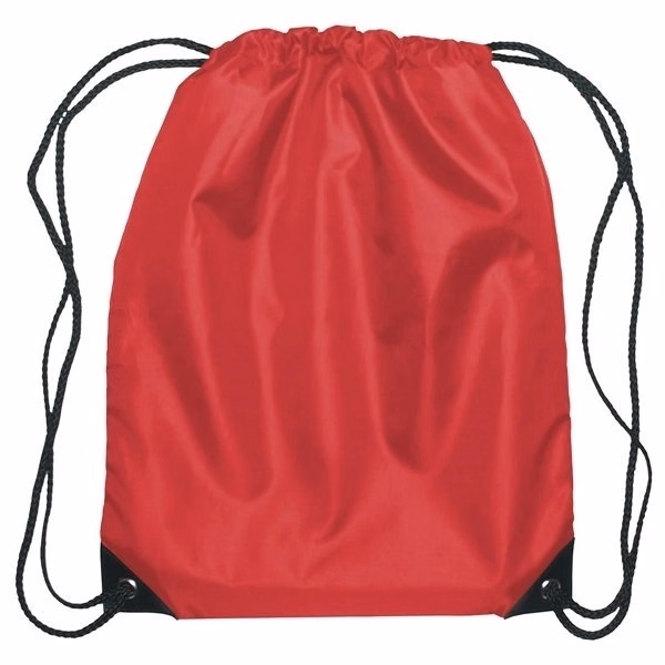 Drawstring Tote Backpack/ Sports String Bag