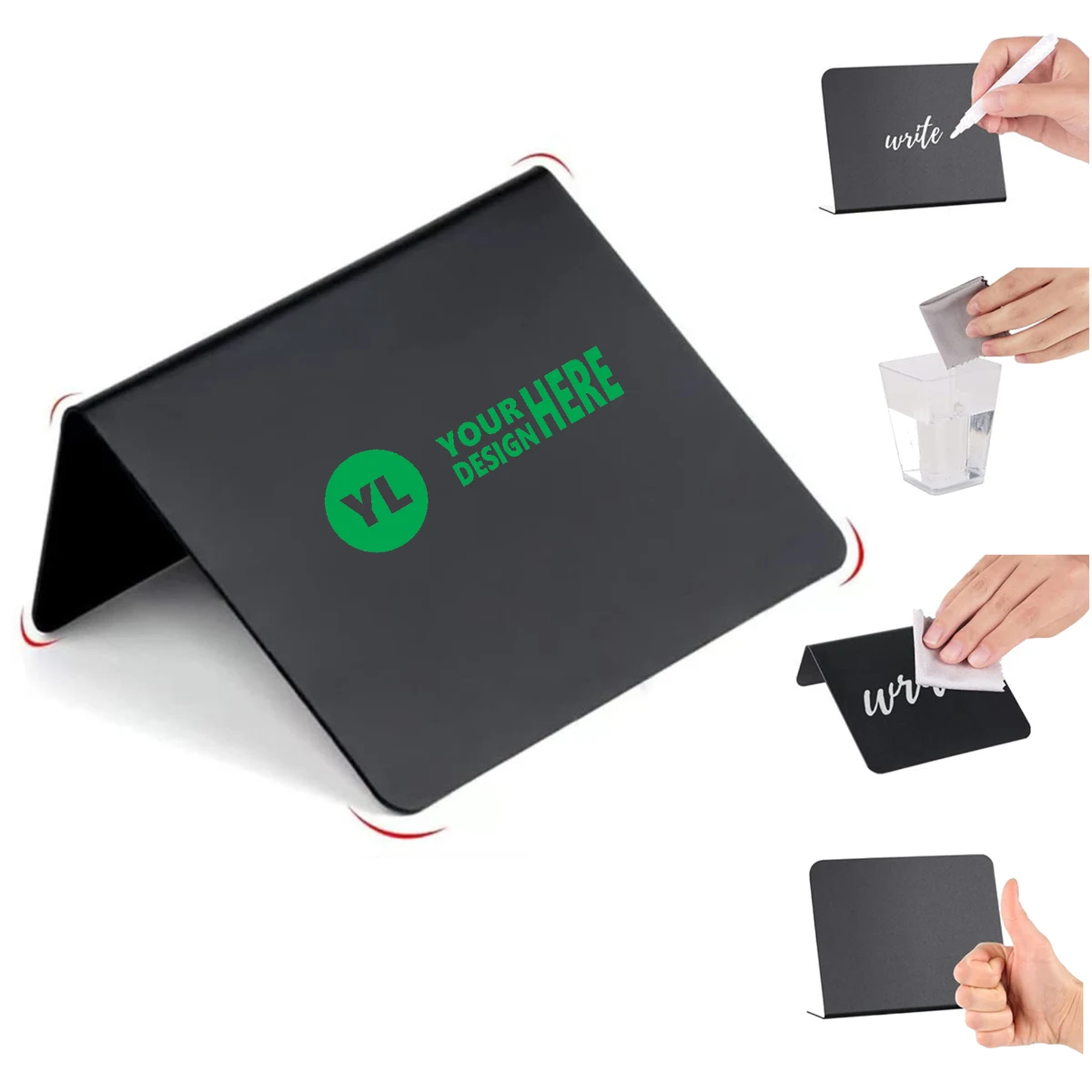 PVC Mini Chalkboard Signs MOQ 50 1