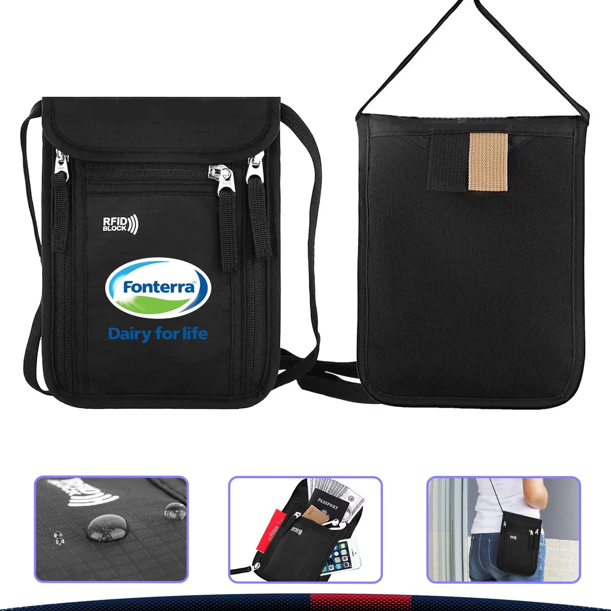 Ferom Travel Passport Bag 1