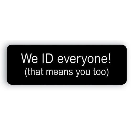 Custom Engraved Signs (20-29 Square inch) 1