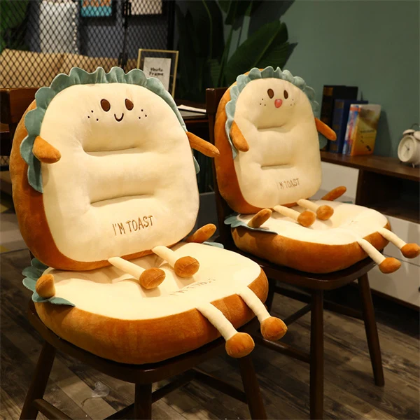 Toast Bread Car Seat Pillow 1