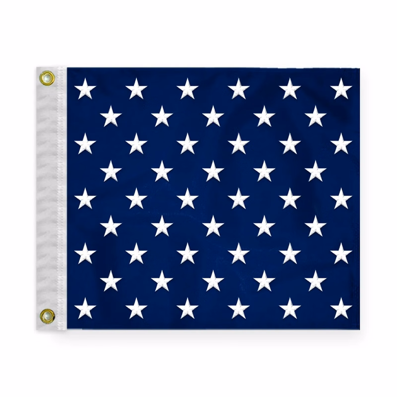 Deluxe Yacht Flag - USA Jacks