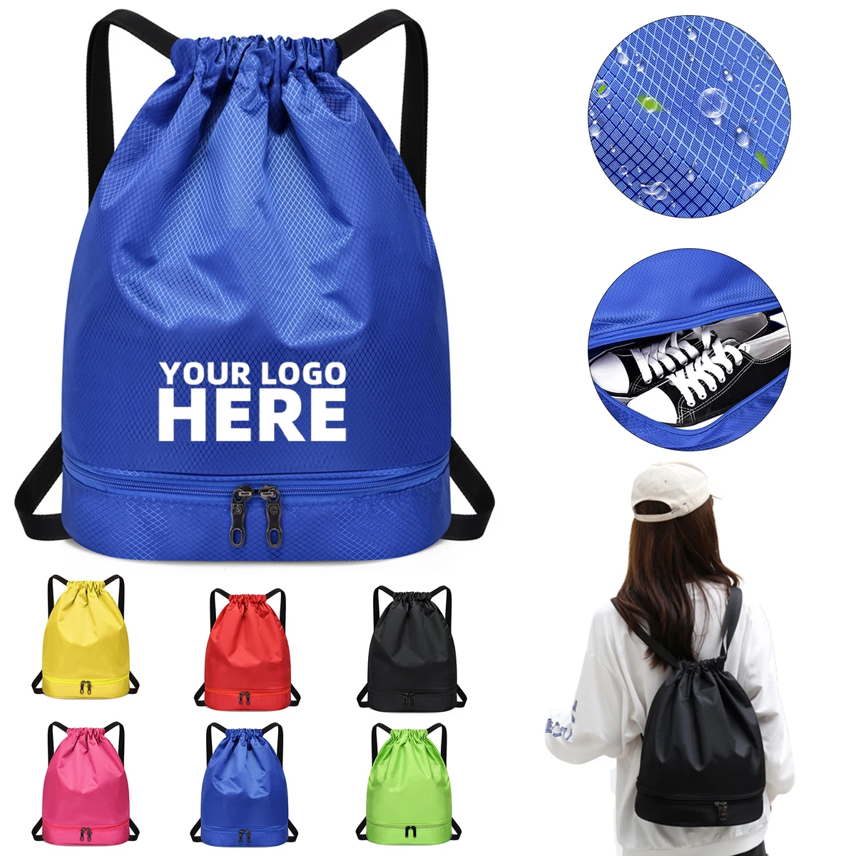 Dry And Wet Separation Drawstring Pocket 1