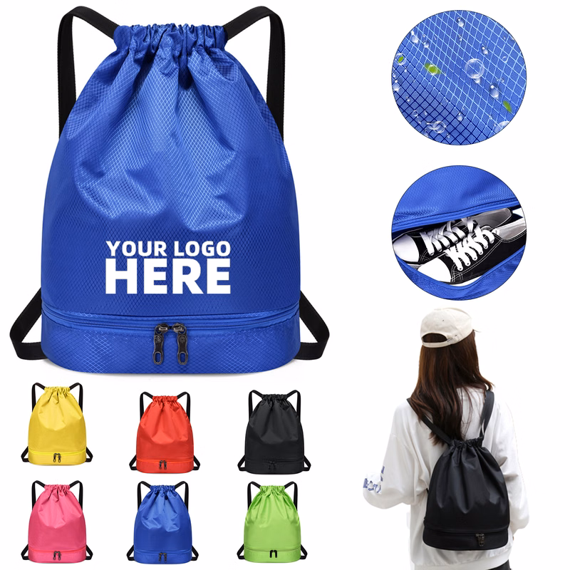 Dry And Wet Separation Drawstring Pocket